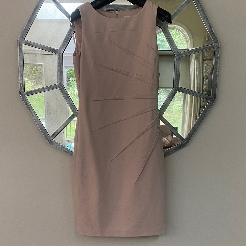 Calvin Klein Blush Pink Mini Dress